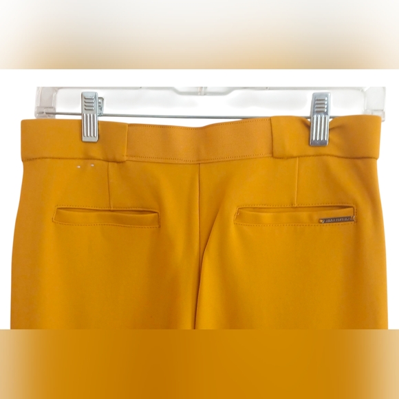 Anne Klein Women's Mustard Yellow Skinny Ankle Pants- Size Small EUC - Picture 3 of 7